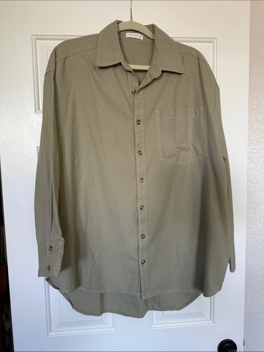 Super comfy cotton oversized shirt